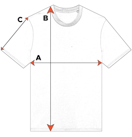 Size guide diagram